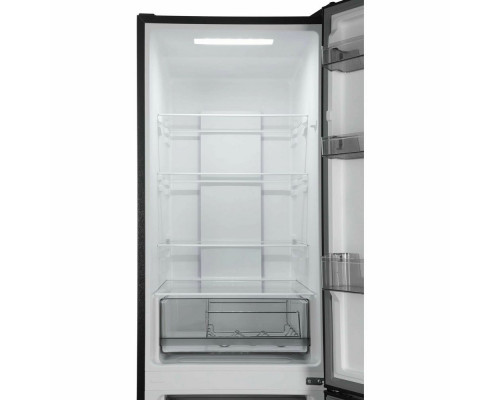 Холодильник Hyundai CC35083F черное стекло