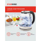 Чайник Starwind SKG4777 черный/прозрачный