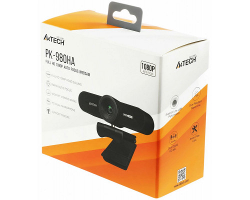 Веб-камера A4Tech PK-980HA черный