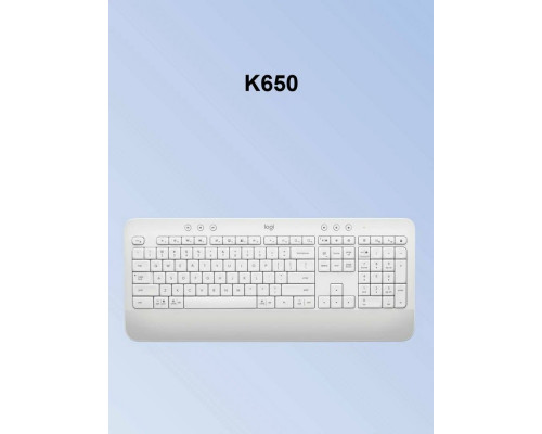 Клавиатура Logitech K650 белый