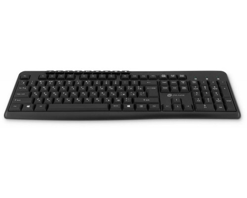 Клавиатура Oklick K225W черный