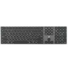 Клавиатура Oklick K867W серый/черный