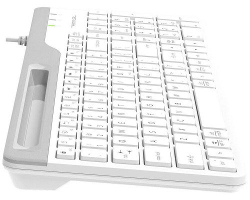 Клавиатура A4Tech Fstyler FK25 белый/серый