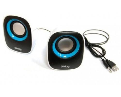 Акустическая система Dialog Colibri AC-06UP BLACK-WHITE