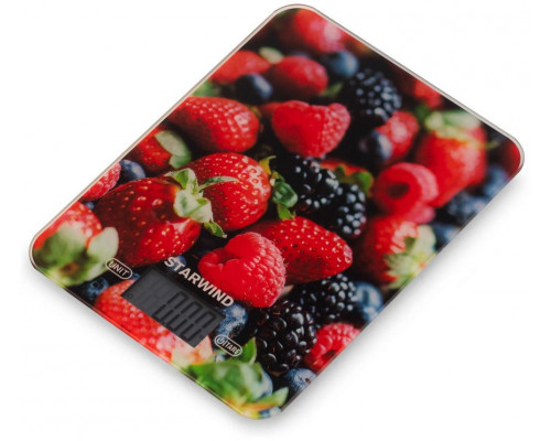Кухонные весы Starwind SSK3355 рисунок/ягоды