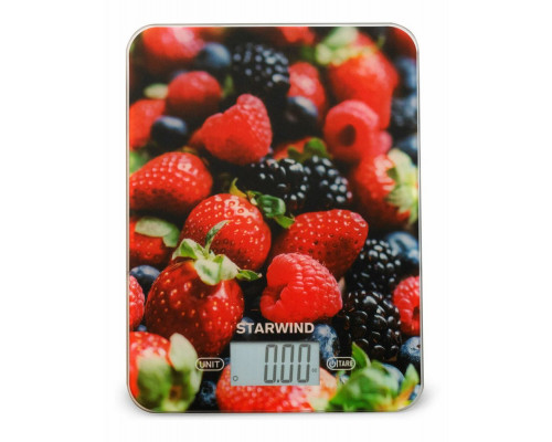 Кухонные весы Starwind SSK3355 рисунок/ягоды