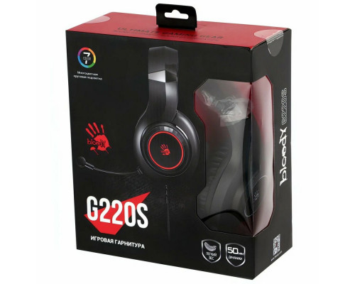 Наушники A4Tech Bloody G200S черный/красный