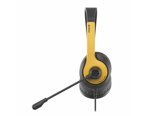 Наушники A4Tech Fstyler FH100U желтый/черный