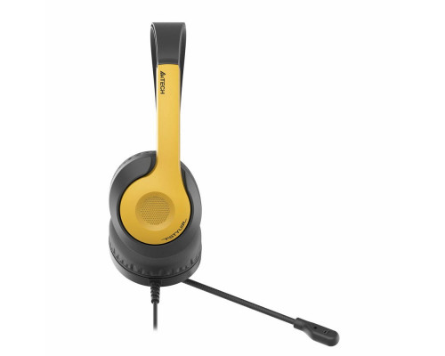 Наушники A4Tech Fstyler FH100U желтый/черный