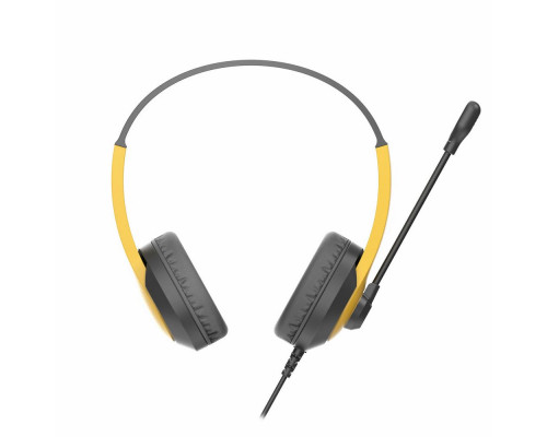 Наушники A4Tech Fstyler FH100U желтый/черный