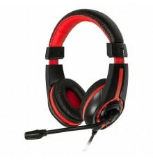 Наушники Oklick HS-L200 черный/красный