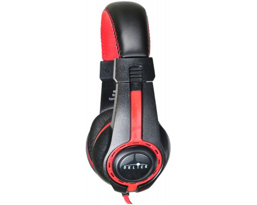 Наушники Oklick HS-L200 черный/красный