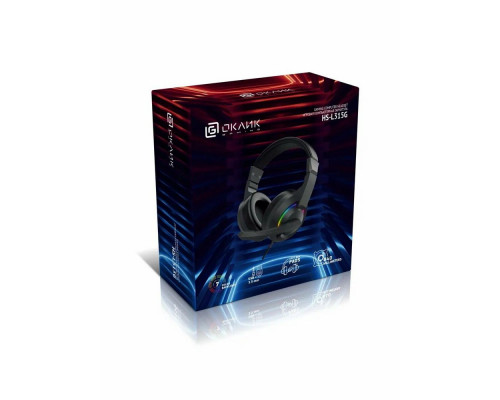 Наушники Oclick HS-L315G черный