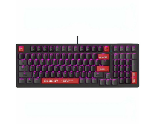 Клавиатура A4Tech Bloody AT98 USB черный/красный