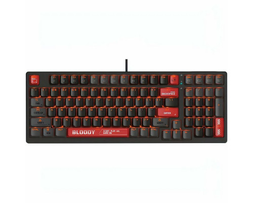 Клавиатура A4Tech Bloody AT98 USB черный/красный