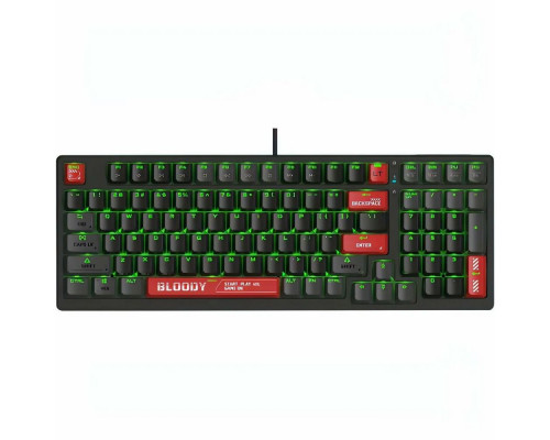 Клавиатура A4Tech Bloody AT98 USB черный/красный