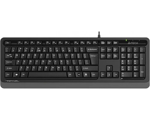Клавиатура A4Tech Fstyler FKS10 черный/серый