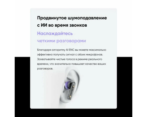 Беспроводные наушники Realme Buds T310 белый