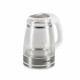 Чайник Hyundai HYK-G3506 белый/серебристый
