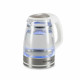 Чайник Hyundai HYK-G3506 белый/серебристый