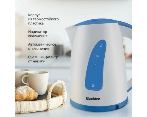 Чайник Blackton Bt KT1706P белый/синий