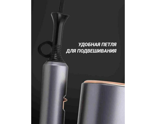 Фен Polaris PHD 2090ACi графит/розовое золото