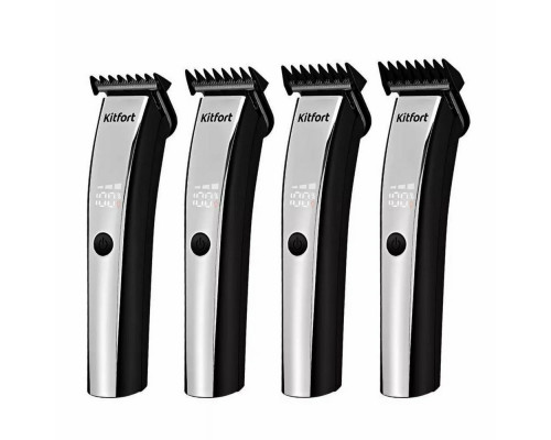 Триммер Kitfort КТ-3131 серебристый/черный
