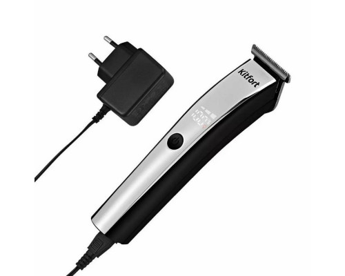 Триммер Kitfort КТ-3131 серебристый/черный