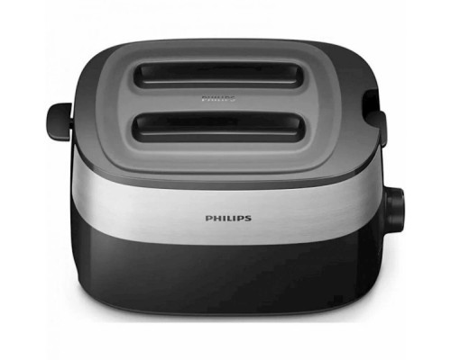 Тостер Philips HD2517/90 черный/серебристый