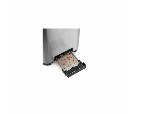 Тостер Kitfort КТ-6210 серебристый/черный