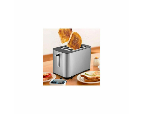 Тостер Kitfort КТ-6210 серебристый/черный