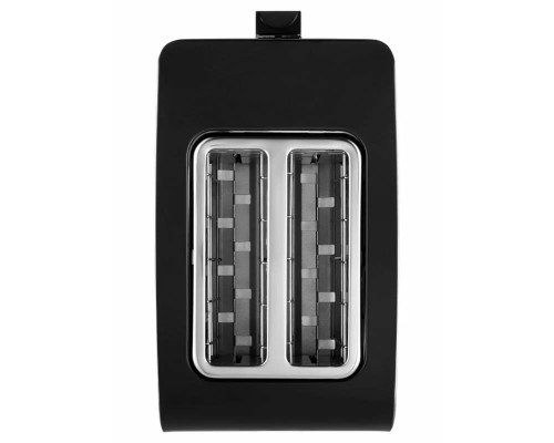 Тостер Kitfort КТ-6204 нержавеющая сталь/черный