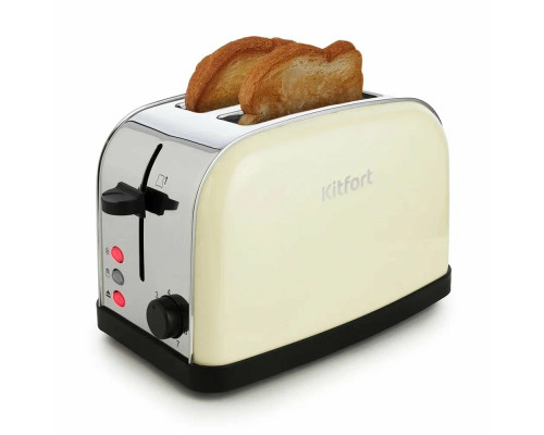 Тостер Kitfort КТ-2014-2 бежевый