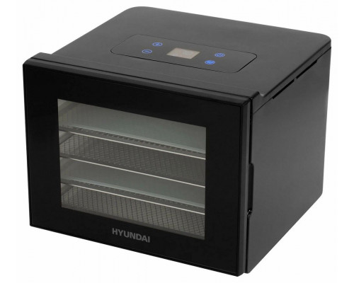 Сушилка для овощей и фруктов Hyundai HYFD-1204 черный