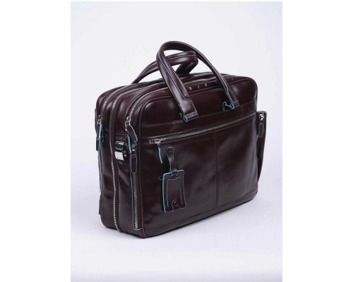 Сумка для ноутбука Piquadro Blue Square CA2765B2/MO коричневый натур.кожа