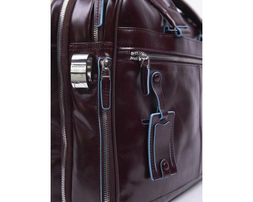 Сумка для ноутбука Piquadro Blue Square CA2765B2/MO коричневый натур.кожа