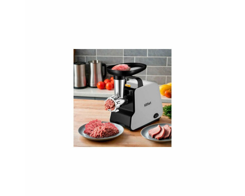 Мясорубка Kitfort КТ-2117 белый/черный