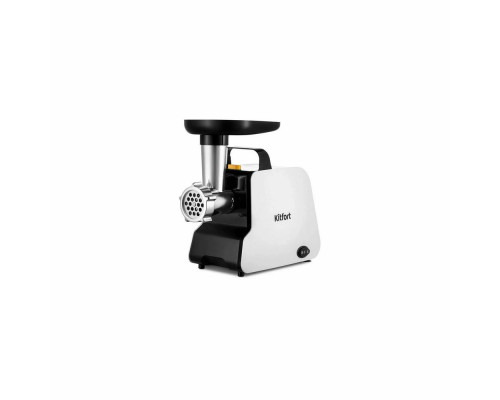 Мясорубка Kitfort КТ-2117 белый/черный