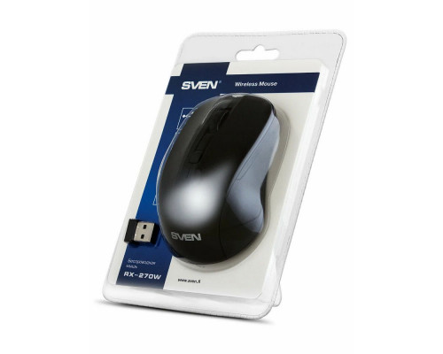 Мышь SVEN RX-270W черный