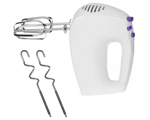 Миксер Kitfort КТ-3071-1 белый/фиолетовый