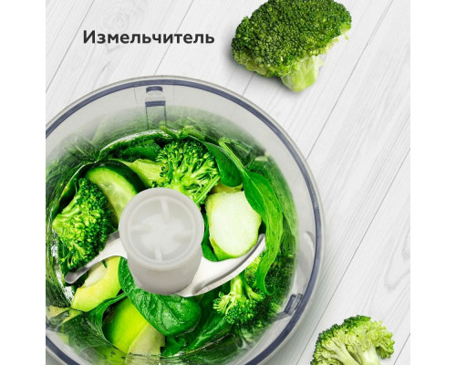 Блендер BQ HB800S белый/голубой