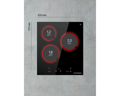 Варочная поверхность Kuppersberg ECO 400 черный