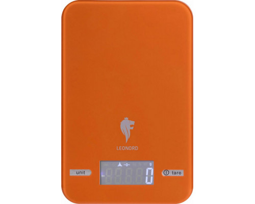 Кухонные весы LEONORD LE-17703 оранжевый