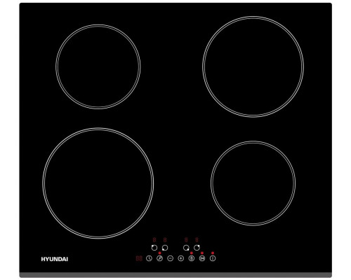 Варочная поверхность Hyundai HHI 6750 BG черный