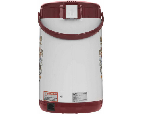 Термопот Econ ECO-405TP белый/красный