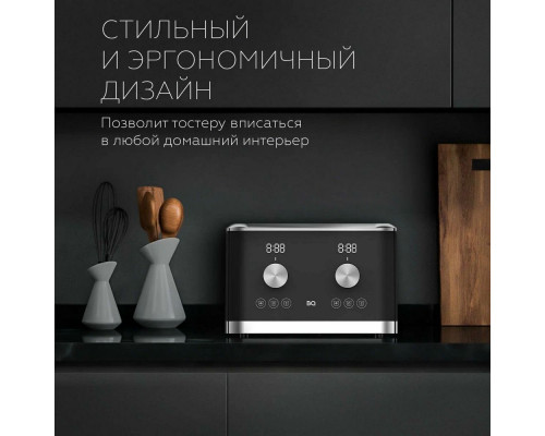Тостер BQ T4000 Black-Stee
