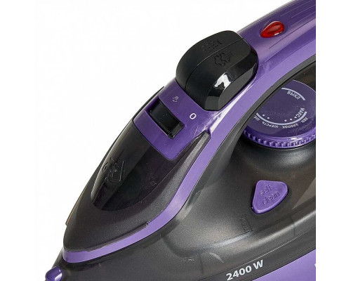 Утюг Delta DL-353 черный с фиолетовым