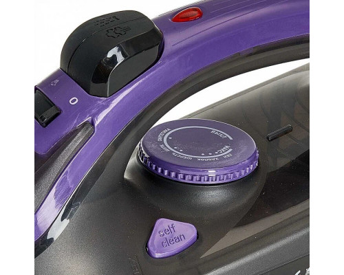 Утюг Delta DL-353 черный с фиолетовым