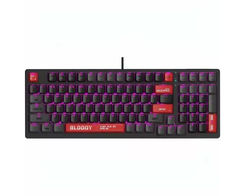 Клавиатура A4Tech Bloody AT98 USB черный/красный