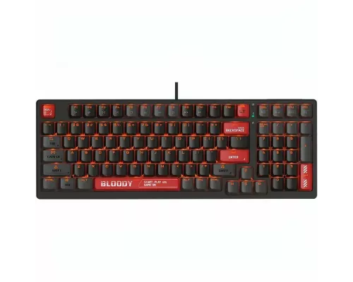 Клавиатура A4Tech Bloody AT98 USB черный/красный